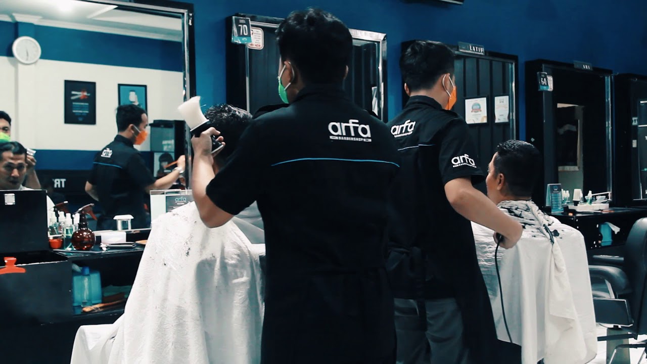 Arfa Barbershop Rebranding - Arfa Barbershop - Waralaba Cukur Terbaik di Indonesia